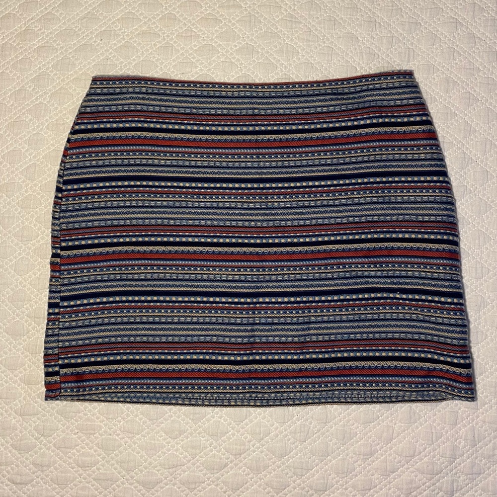 Hollister Stripped Mini Skirt